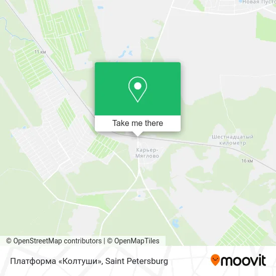 Платформа «Колтуши» map