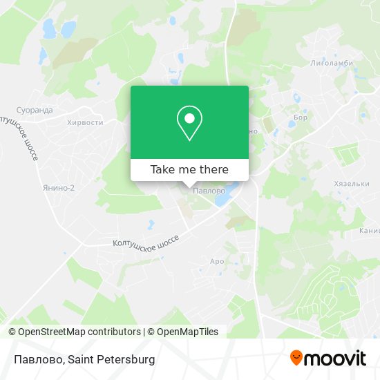 Павлово map