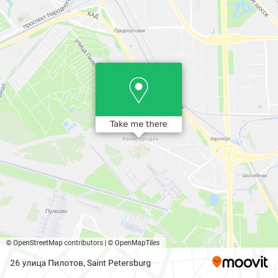 26 улица Пилотов map