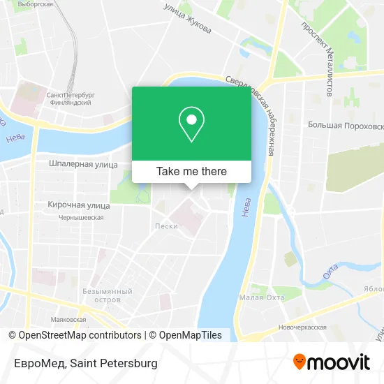 ЕвроМед map