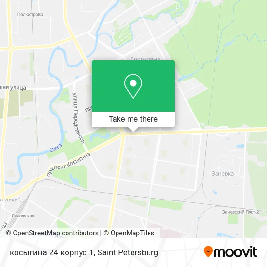 косыгина 24 корпус 1 map