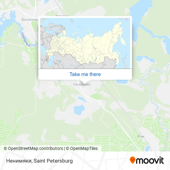 Ненимяки map