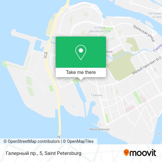 Галерный пр., 5 map