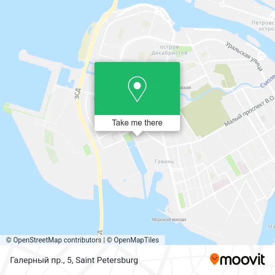 Галерный пр., 5 map