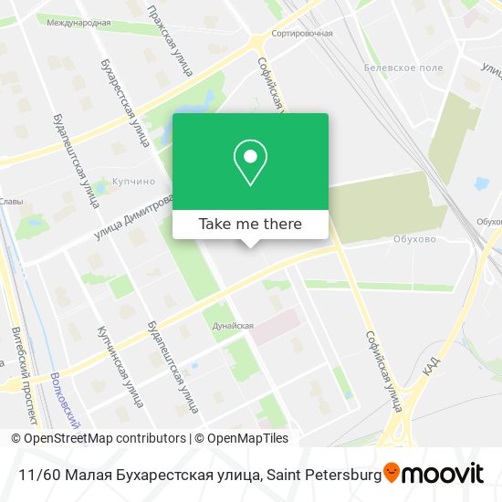 11/60 Малая Бухарестская улица map