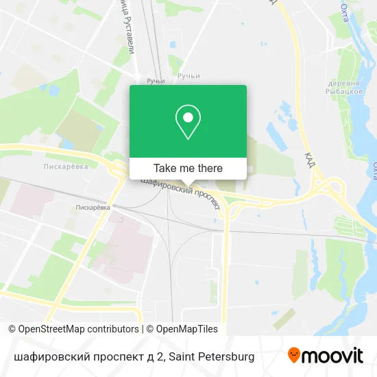 шафировский проспект д 2 map