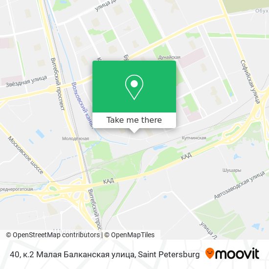 40, к.2 Малая Балканская улица map