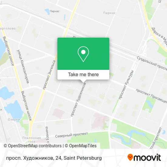 просп. Художников, 24 map