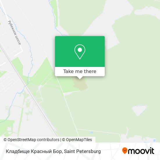 Кладбище Красный Бор map