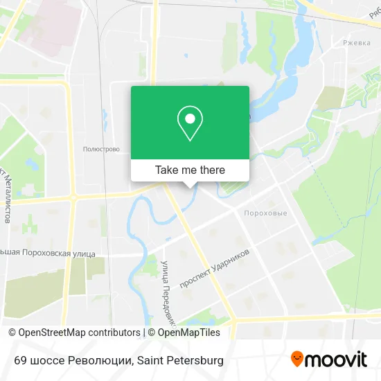 69 шоссе Революции map