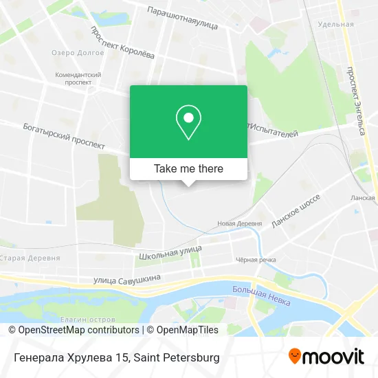 Генерала Хрулева 15 map