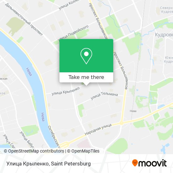 Улица Крыленко map