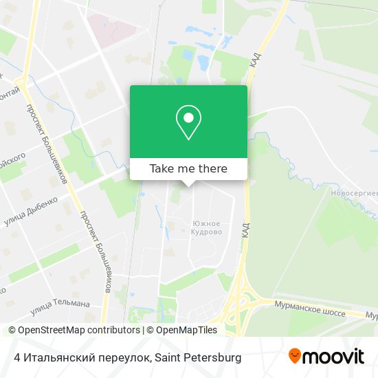 4 Итальянский переулок map