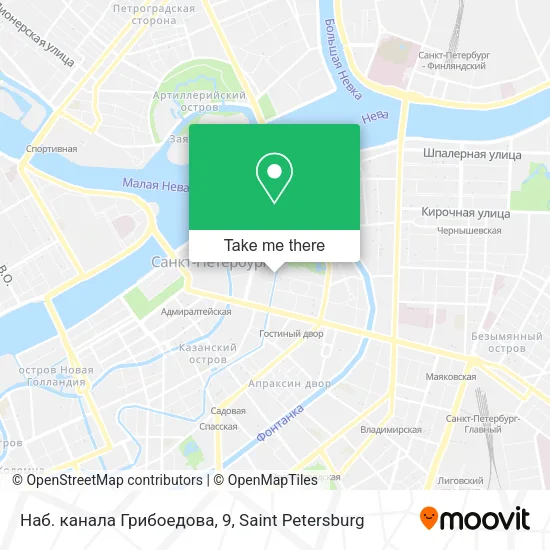Наб. канала Грибоедова, 9 map