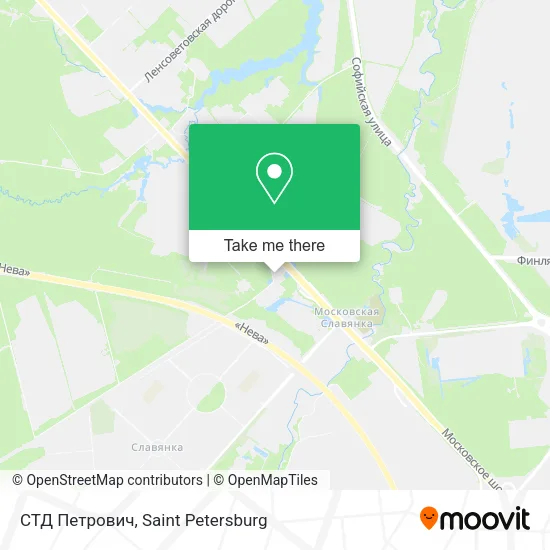 СТД Петрович map