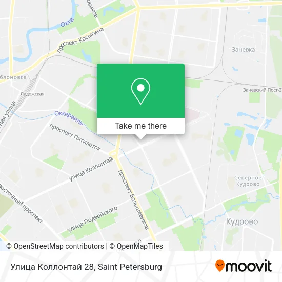 Улица Коллонтай 28 map