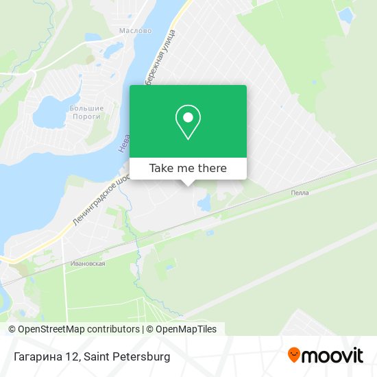 Гагарина 12 map