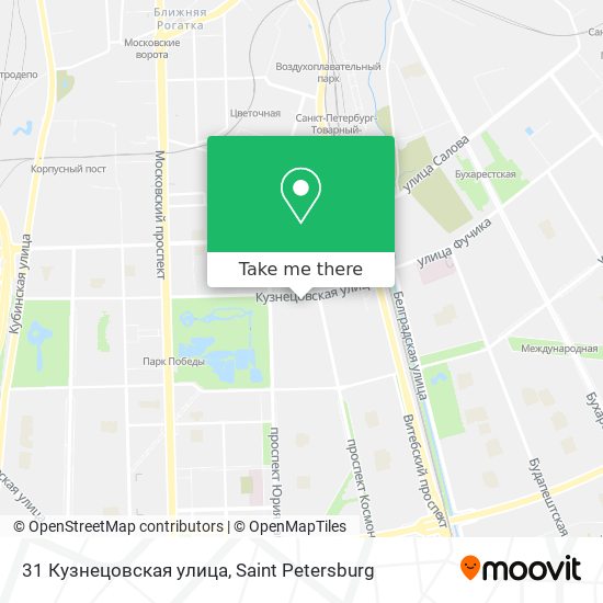 31 Кузнецовская улица map