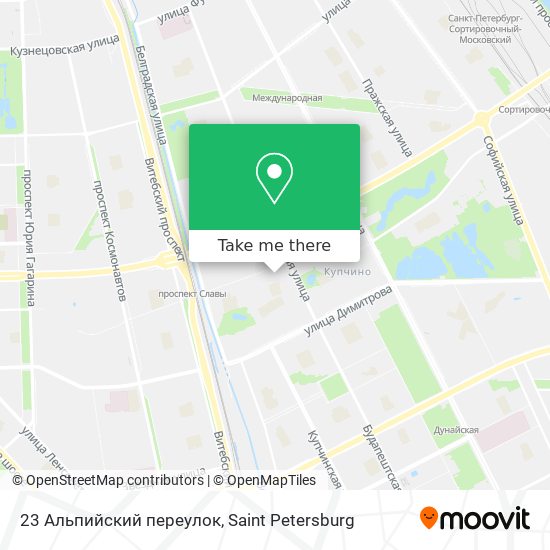 23 Альпийский переулок map