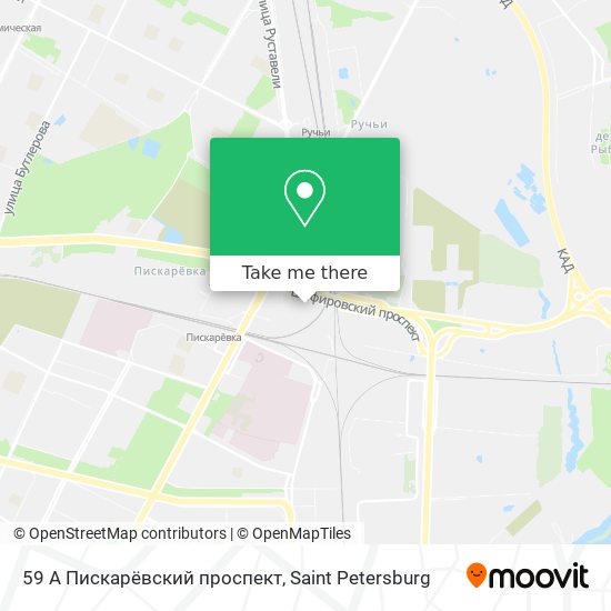 59 А Пискарёвский проспект map