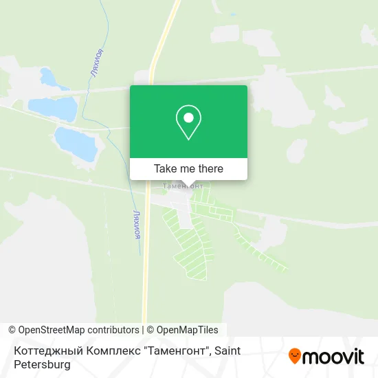Коттеджный Комплекс "Таменгонт" map