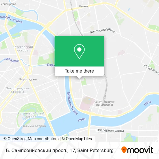 Б. Сампсониевский просп., 17 map