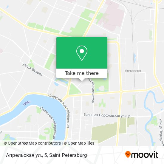 Апрельская ул., 5 map