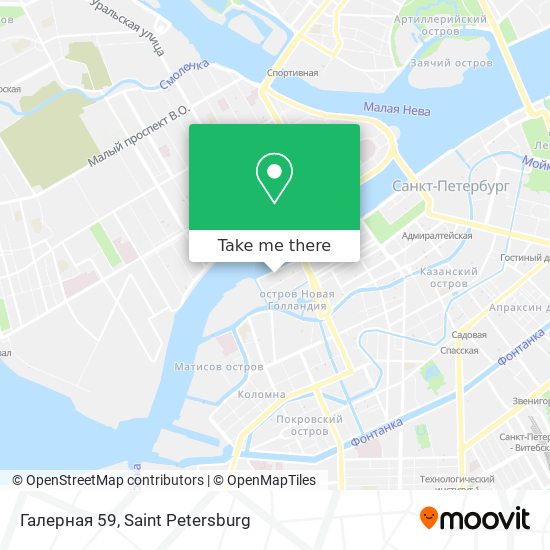 Галерная 59 map
