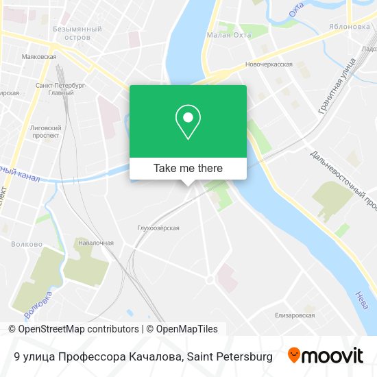 9 улица Профессора Качалова map