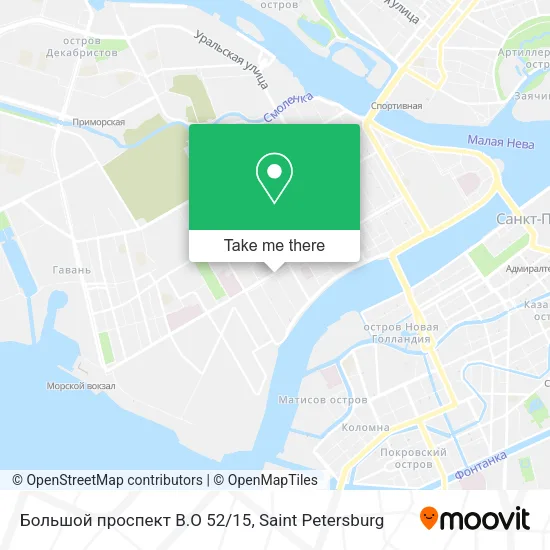 Большой проспект В.О 52/15 map