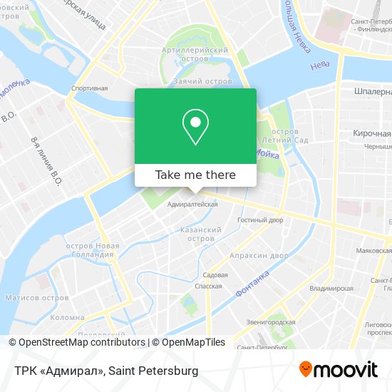 ТРК «Адмирал» map