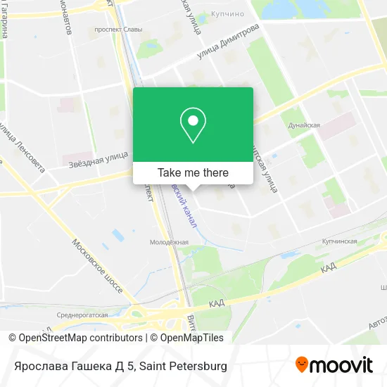 Ярослава Гашека Д 5 map
