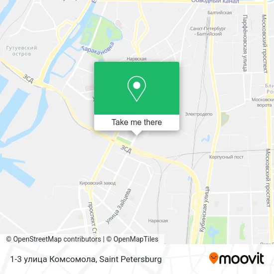 1-3 улица Комсомола map
