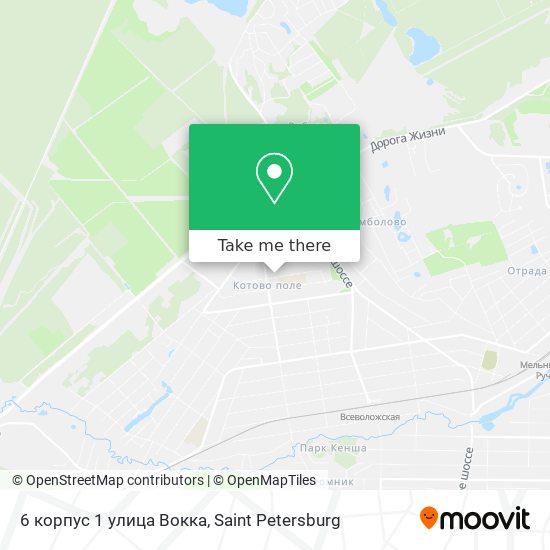 6 корпус 1 улица Вокка map