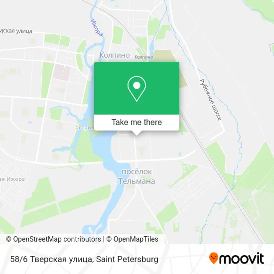 58/6 Тверская улица map