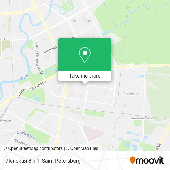 Ленская 8,к.1 map