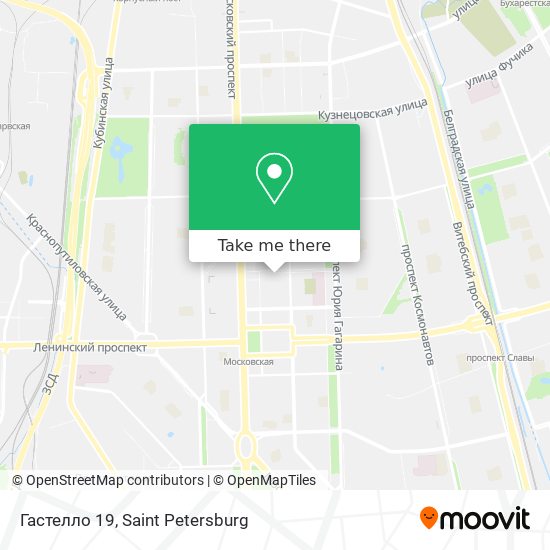 Гастелло 19 map