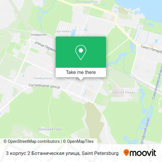 3 корпус 2 Ботаническая улица map