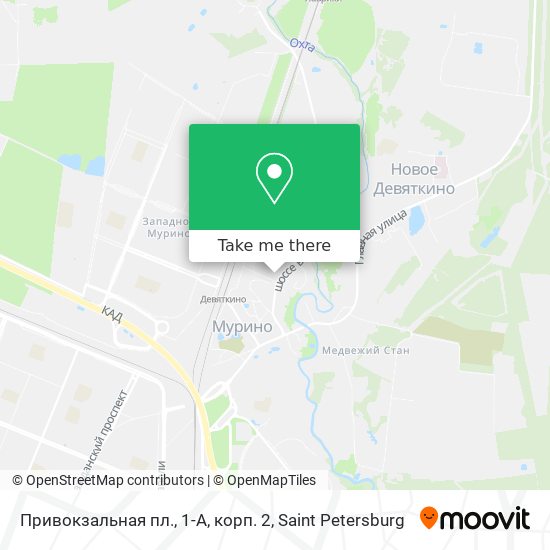 Привокзальная пл., 1-А,  корп. 2 map