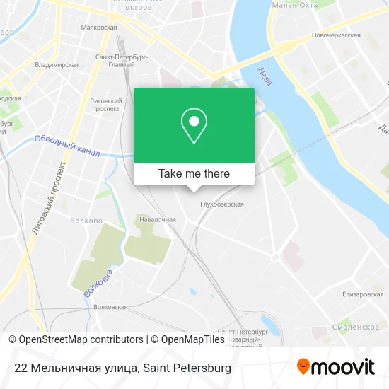 22 Мельничная улица map