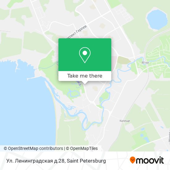 Ул. Ленинградская д.28 map