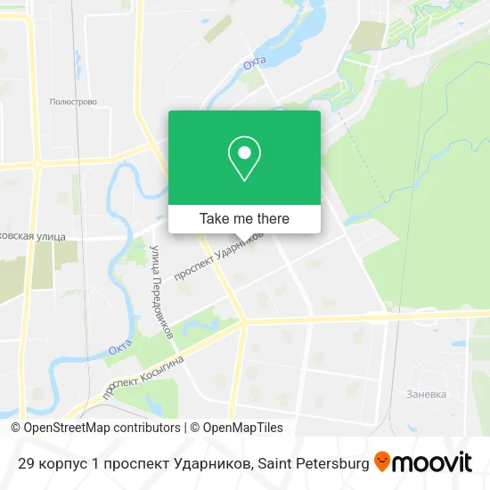 29 корпус 1 проспект Ударников map
