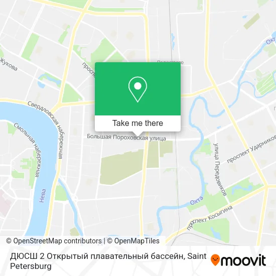 ДЮСШ 2 Открытый плавательный бассейн map