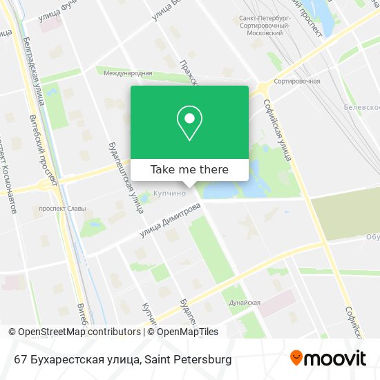 67 Бухарестская улица map