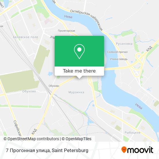 7 Прогонная улица map