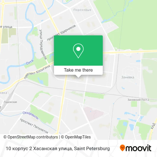 10 корпус 2 Хасанская улица map