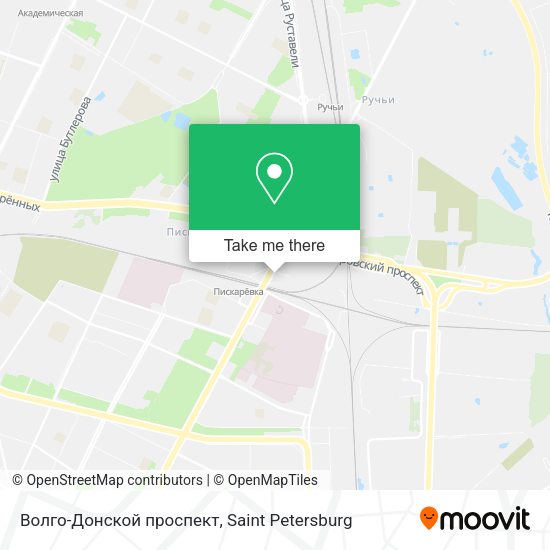 Волго-Донской проспект map