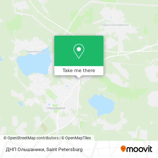 ДНП Ольшаники map