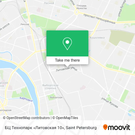 БЦ Технопарк «Литовская 10» map