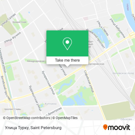 Улица Турку map
